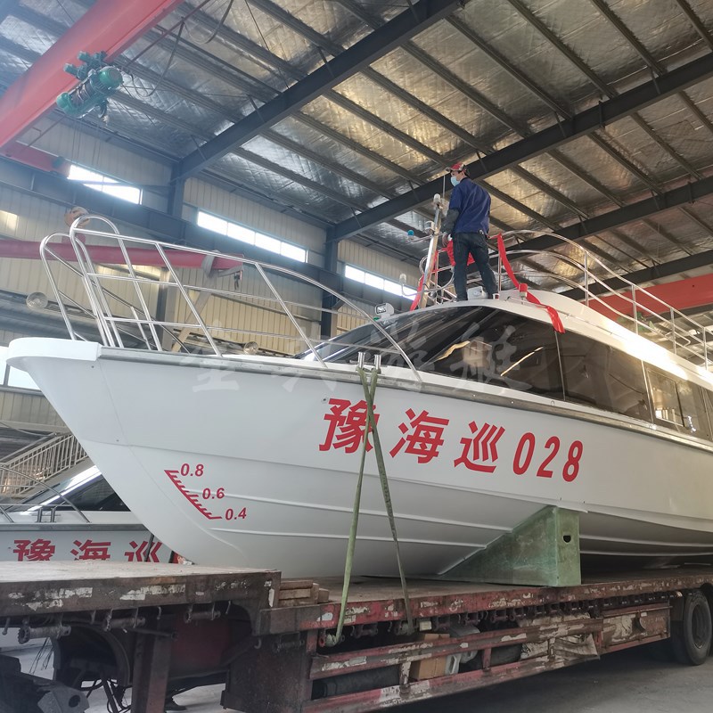 廠家供應玻璃鋼客船，巡邏艇，交通艇，公務接待艇，觀光艇，游艇